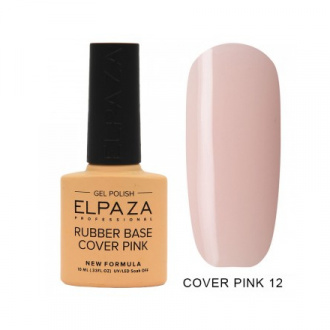 Elpaza, База для гель-лака Rubber Cover Pink №12