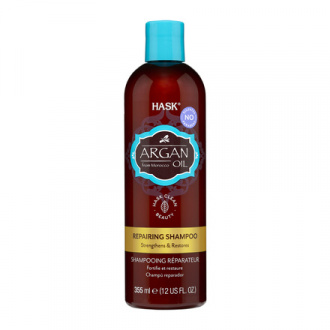 HASK, Восстанавливающий шампунь для волос с Аргановым маслом Argan Oil Repairing Shampoo, 355 мл