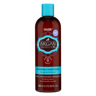 HASK, Восстанавливающий кондиционер для волос с Аргановым маслом Argan Oil Repairing Conditioner, 355 мл