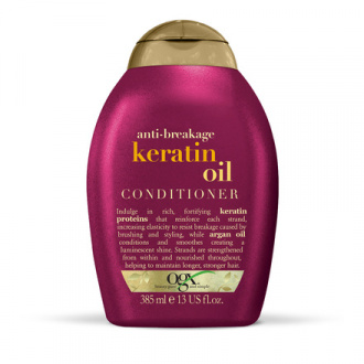 OGX, Кондиционер против ломкости волос с кератиновым маслом Anti-Breakage Keratin Oil Conditioner, 385 мл