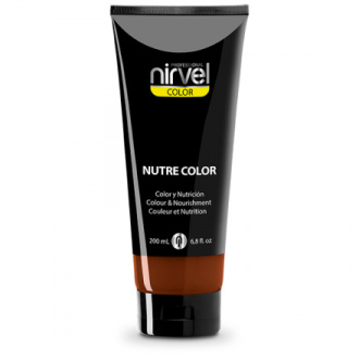 Nirvel Professional, Оттеночная гель-маска Nutre-Color, темно-коричневый, 200 мл