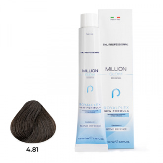 TNL, Крем-краска для волос Million Gloss 4.81