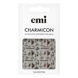 EMI, 3D-стикеры Charmicon №219, «Уютная осень»