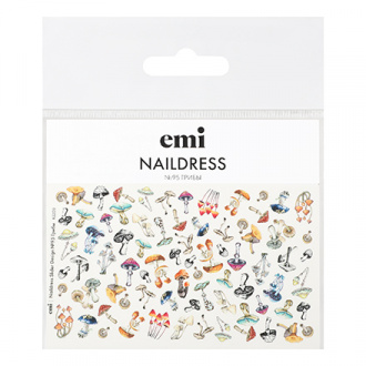 EMI, Слайдер-дизайн Naildress №95 «Грибы»