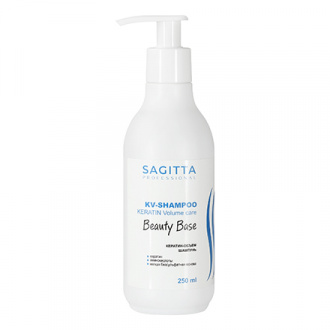 Sagitta, Кератин-объем шампунь Beauty Base KV-Shampoo Keratin Volume Care, 250 мл