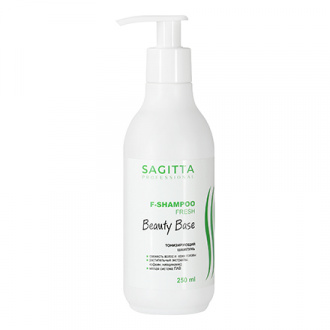Sagitta, Тонизирующий шампунь Beauty Base F-Shampoo Fresh, 250 мл