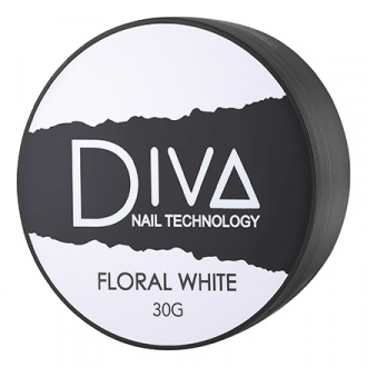 Diva Nail Technology, База French Floral White, 30 г
