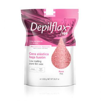 Depilflax, Воск горячий в гранулах, розовый, 1000 г