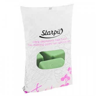 Starpil, Воск в брикетах, зеленый, 1 кг