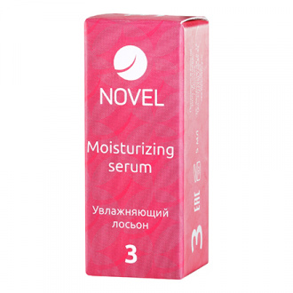 Novel, Состав для ламинирования ресниц Lash Up №3 Moisturizing Serum, 5 мл