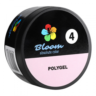 Bloom, Полигель №4, светло-розовый, 30 мл