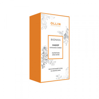 OLLIN, Набор для волос BioNika «Питание и блеск»