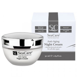 SeaCare, Подарочный антивозрастной набор №4, дневной и ночной кремы 2x50 мл, сыворотка для лица 50 мл, с матриксилом Anti-Aging