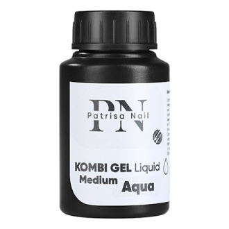 Patrisa Nail, Kombi Gel Liquid Medium Aqua, 30 мл