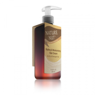 Nature Nut, Крем для волос Styling & Moisturizing, 400 мл