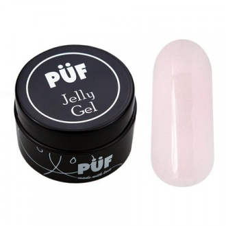 Puf, Гель Jelly Builder №01, Pink Clear, 15 мл