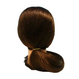 JessNail, Голова учебная №18, 60 см, натуральные волосы 80%