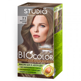 Набор, Studio, Краска для волос Biocolor 7.1, 2 шт.