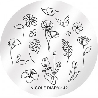 Nicole Diary, Диск для стемпинга №142