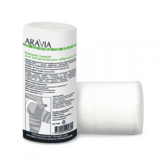 ARAVIA Organic, Бандаж тканный для обертываний, 14 см