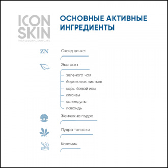 Icon Skin, Минеральная пудра для лица, 10 г