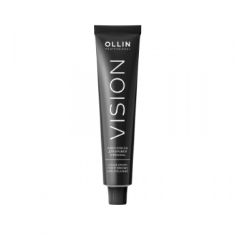 OLLIN, Набор для окрашивания бровей и ресниц Vision, коричневый