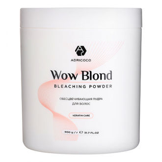 ADRICOCO, Обесцвечивающая пудра для волос Wow Blond, 900 г