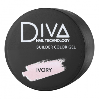Diva Nail Technology, Трехфазный гель Builder Color, Ivory