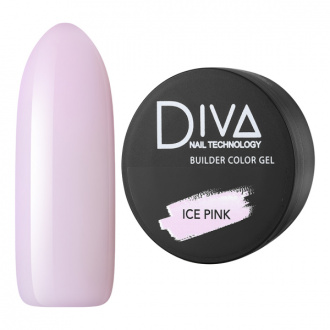 Diva Nail Technology, Трехфазный гель Builder Color, Ice Pink