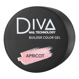 Diva Nail Technology, Трехфазный гель Builder Color, Apricot