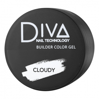 Diva Nail Technology, Трехфазный гель Builder Color, Cloudy