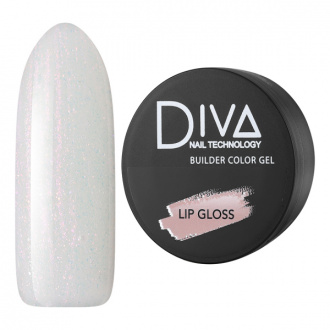 Diva Nail Technology, Трехфазный гель Builder Color, Lip Gloss