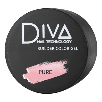 Diva Nail Technology, Трехфазный гель Builder Color, Pure