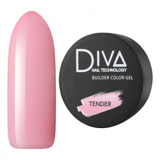 Diva Nail Technology, Трехфазный гель Builder Color, Tender