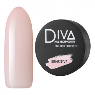 Diva Nail Technology, Трехфазный гель Builder Color, Sensitive