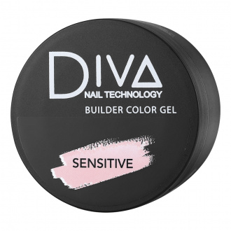 Diva Nail Technology, Трехфазный гель Builder Color, Sensitive