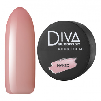 Diva Nail Technology, Трехфазный гель Builder Color, Naked