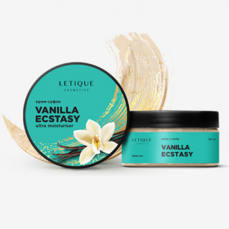 Letique Cosmetics, Крем-суфле для тела Vanilla Ecstasy, 200 мл