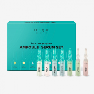 Letique Cosmetics, Набор сывороток для лица Ampoule Serum Set