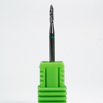 AWIX Professional, Фреза твердосплавная "Мини торнадо" D=2,3 мм, зеленая