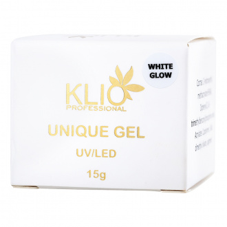 Klio Professional, Гель Unique Gel White Glow, 15 г