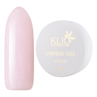 Klio Professional, Гель Unique Gel Pink Glow, 15 г