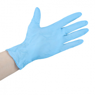 NitriMAX, Перчатки нитриловые голубые, размер M