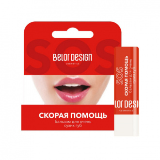 Belor Design, Бальзам для губ SOS Скорая помощь для очень сухих губ