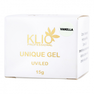 Klio Professional, Гель Unique Gel Vanilla, 15 г