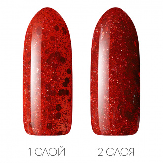 Гель-лак IVA nails Red Gloss №4