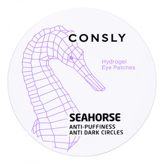 Consly, Гидрогелевые патчи для области вокруг глаз Seahorse, 60 шт.