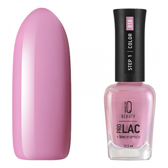 IQ Beauty, Лак для ногтей ProLac + Bioceramics №018 Purple Lavender