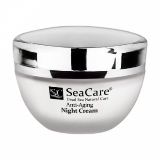 SeaCare, Антивозрастной ночной крем для лица с матриксил, минералами Мертвого моря и маслами Anti-Aging