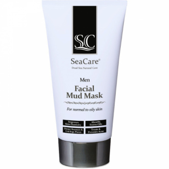 SeaCare, Мужская омолаживающая грязевая маска для лица с минералами Мертвого моря, натуральная, 150 мл Men